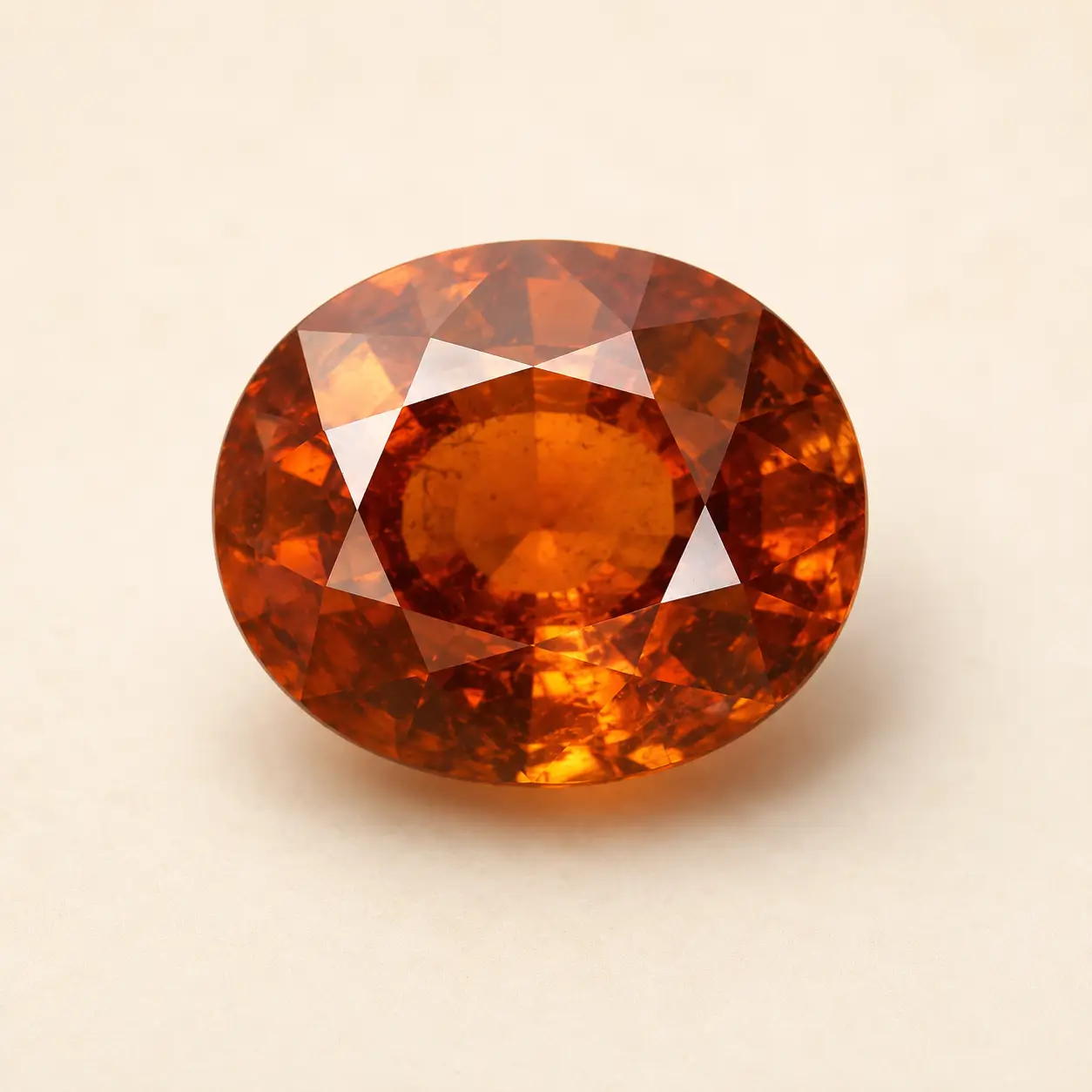 Gomed hessonite gemstone at Shagun Gems and Jewellery Chennai