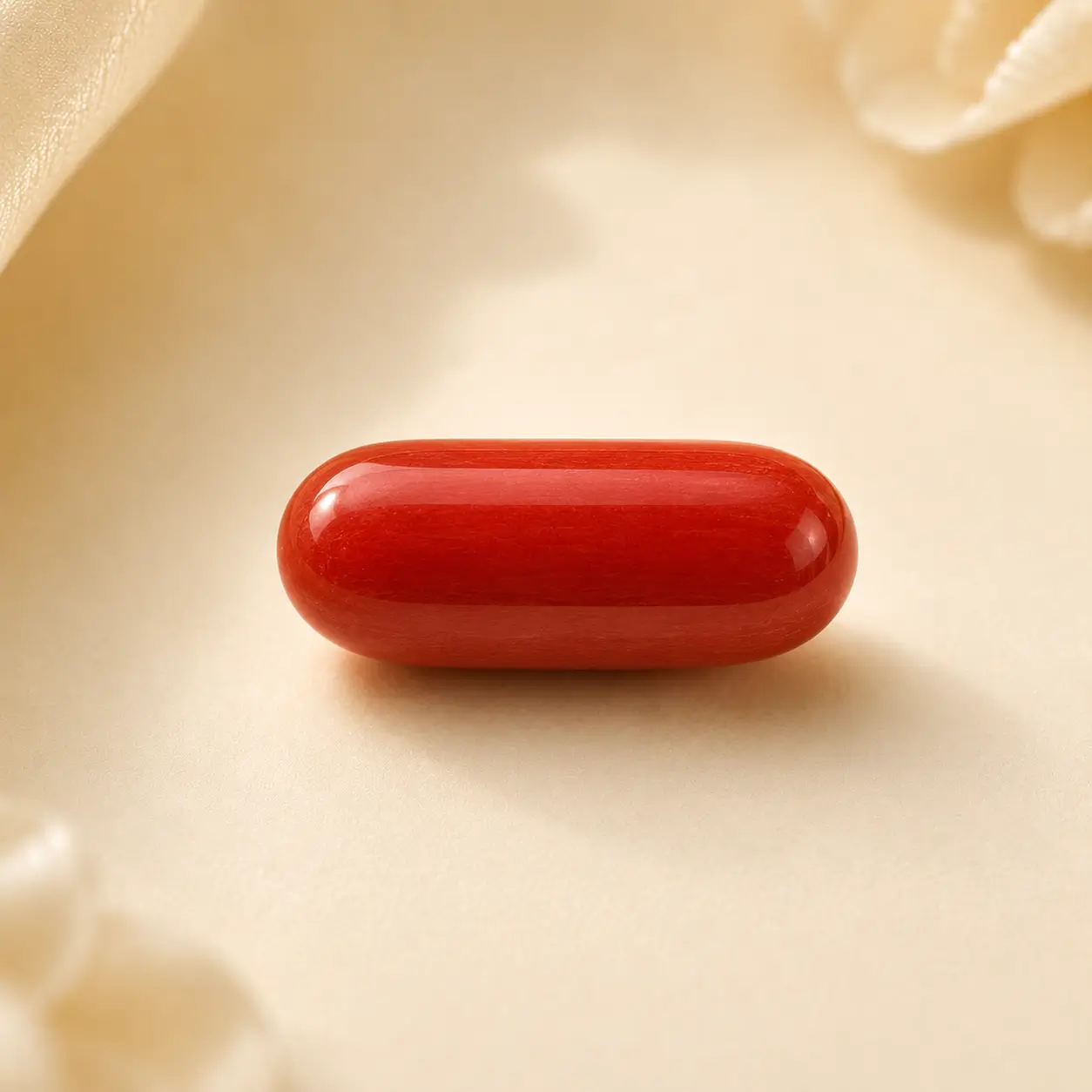 Red coral gemstone at Shagun Gems and Jewellery Chennai