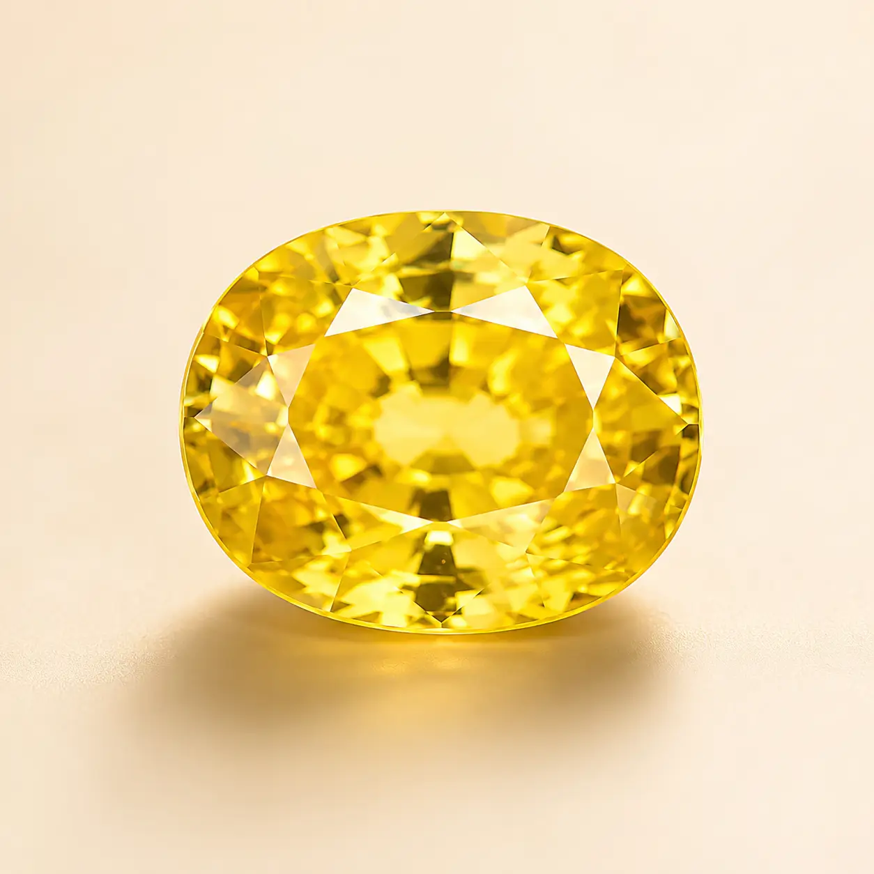 Yellow sapphire gemstone at Shagun Gems and Jewellery Chennai